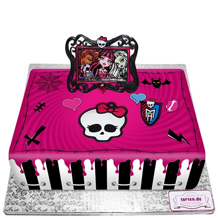 Torte Mit Monster High Figuren