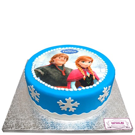 Torte Mit Frozen Motiv