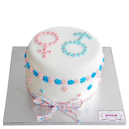 Junge Oder Madchen Torte Bestellen Gender Reveal Torte Bestellen Torten De