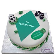 Fußball Torte online bestellen | Fußballverein Torte kaufen | torten.de